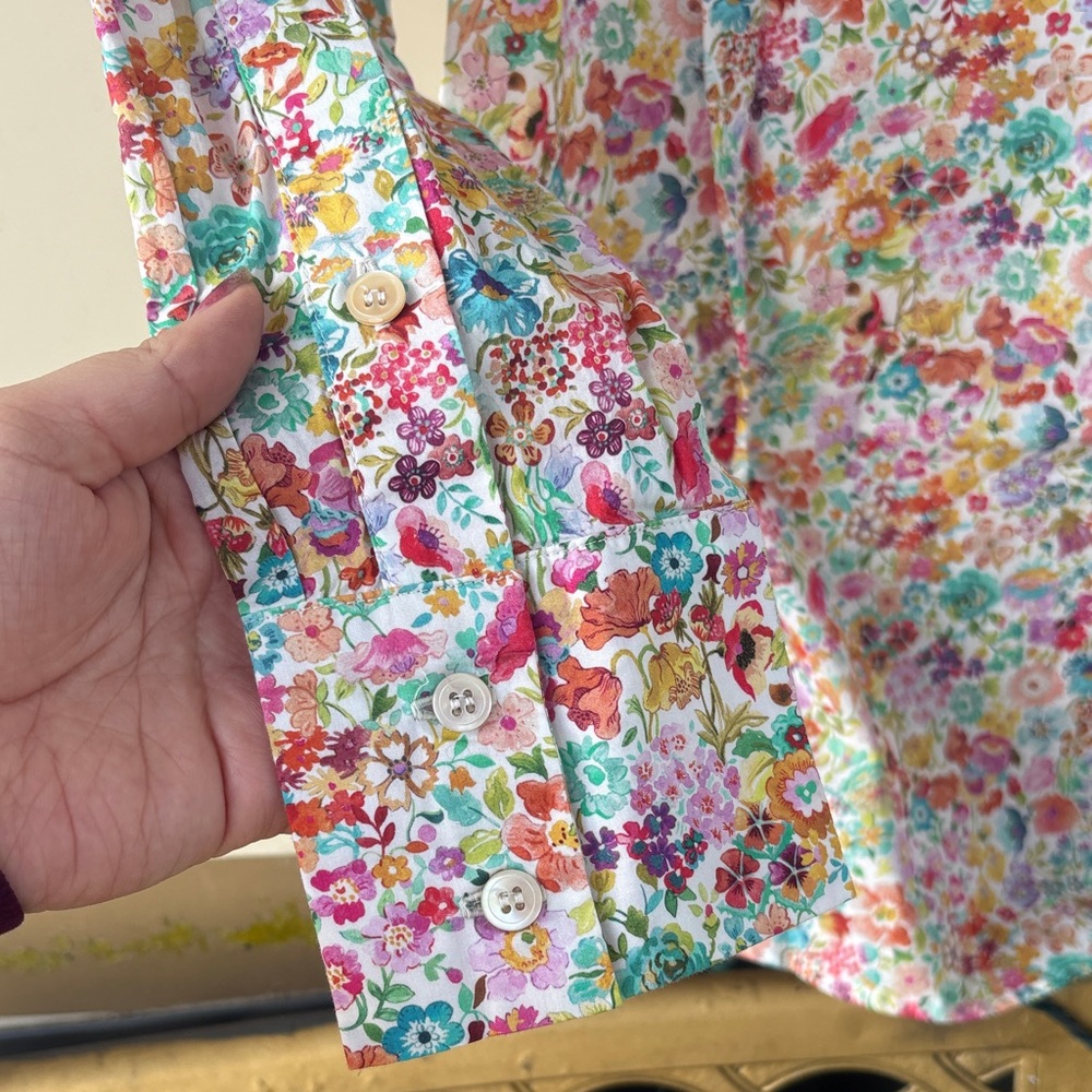 Floral Button Down Shirt - Picture 5 of 7